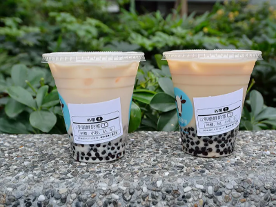 贴在奶茶上的标签是热敏纸吗？